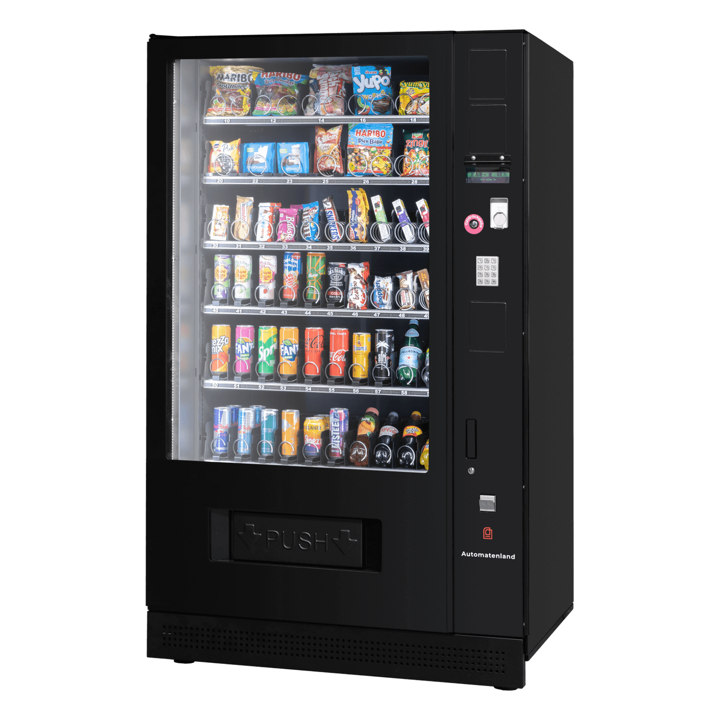Ein Automat.<br>Jeder Standort.