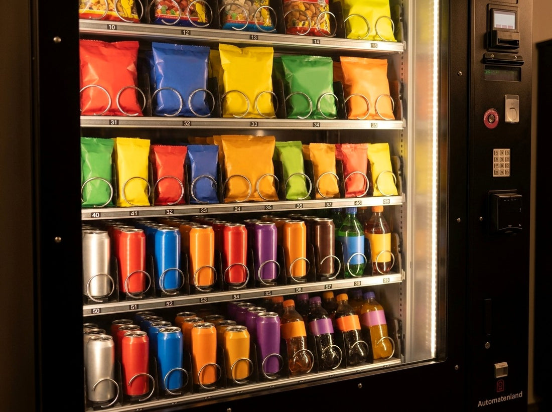 Voll bestueckter Automat