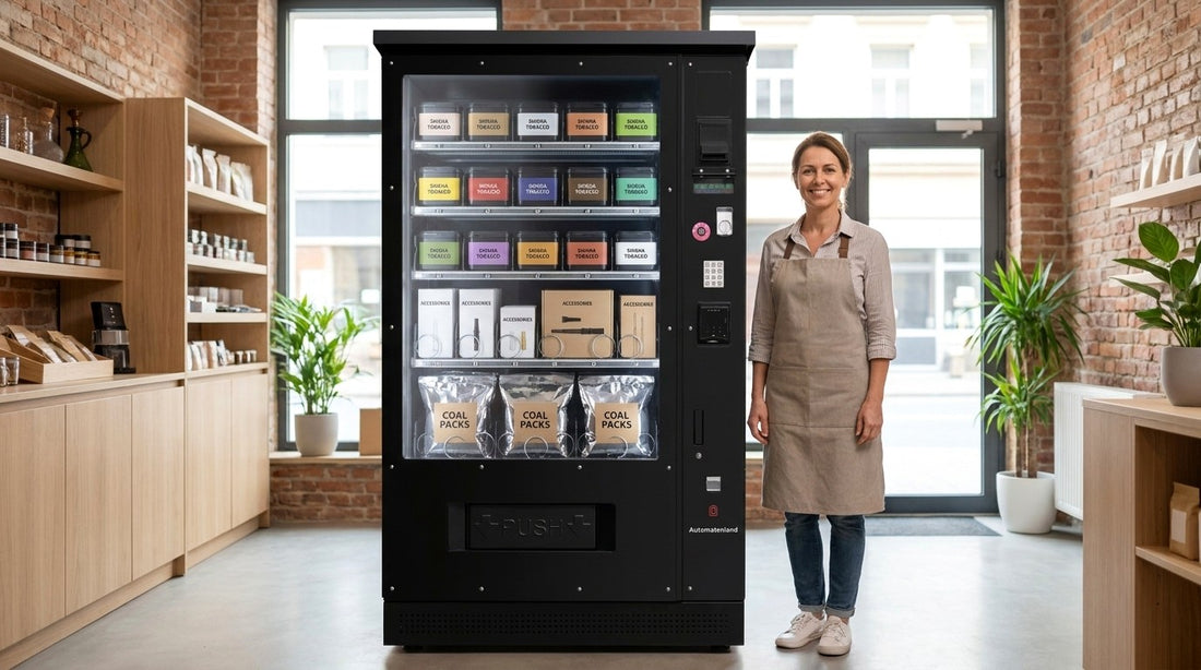 Shisha-Automat im Tabakladen
