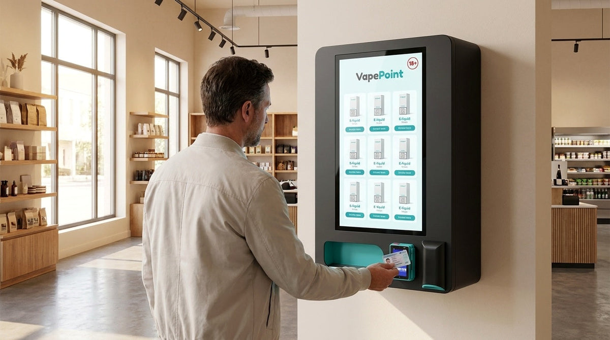 VapePoint Altersverifikation mit Ausweis