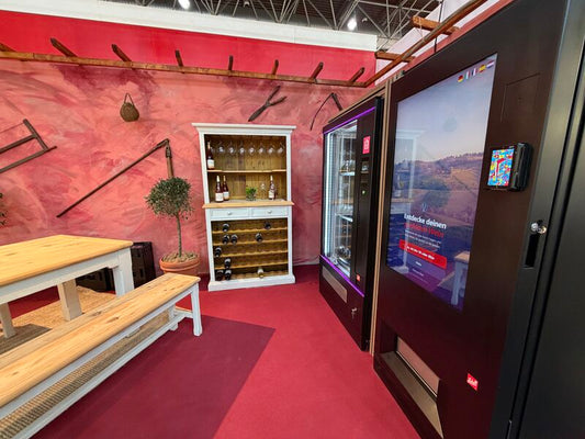 Automatenland auf der ProWein 2025 - Weinberatung im SmartStore mit Clevercart