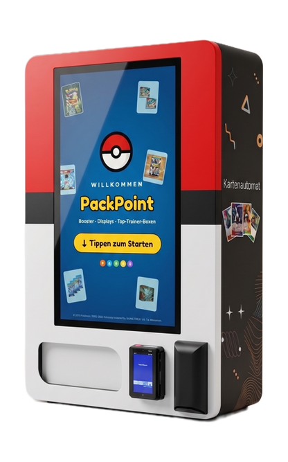 PackPoint Kartenautomat – Sammelkarten 24/7 verkaufen