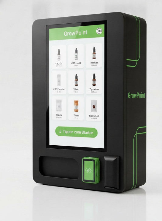 GrowPoint CBD- und Rauchwaren-Automat 18+