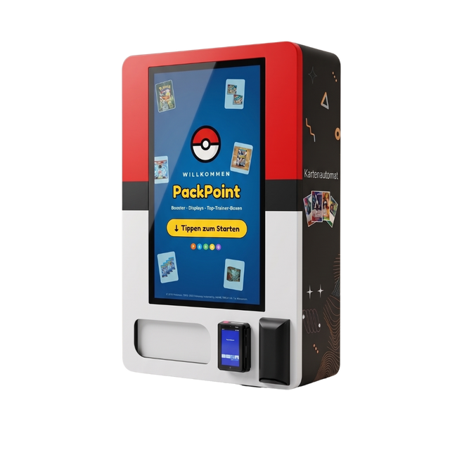 PackPoint Kartenautomat – Sammelkarten 24/7 verkaufen